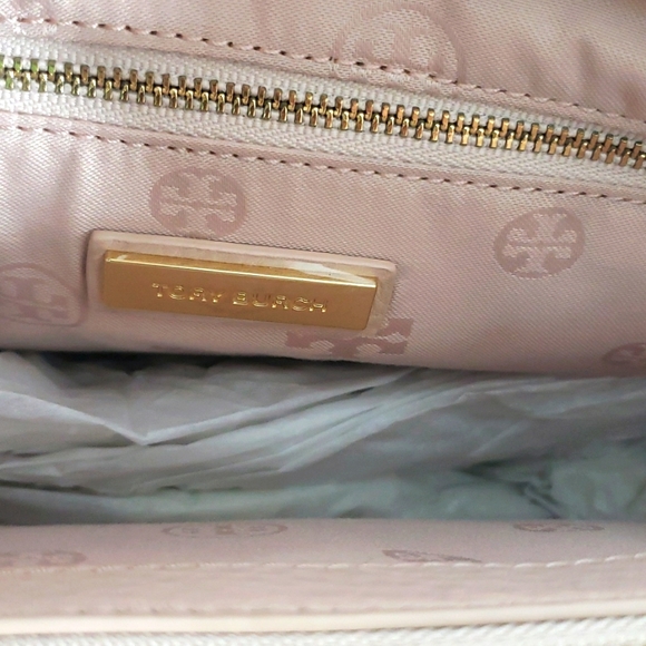 Tory Burch "Britten" Small Slouchy Tote - Picture 9 of 14